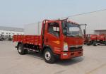 EURO Ⅳ HOWO Sinotruck Dump Truck Wheelbase (Mm) 3360 Spring Nos11/9+7 red color