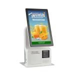 High Capacity Kiosk Fast Food 15.8" Self Service Kiosk For Restaurants