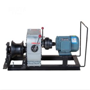 Wholesale Steel Electric Cable Winch Puller / Portable Electric Winch For Cable Pulling from china suppliers