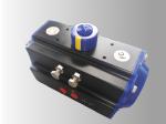 90 Degree Single Action Pneumatic Actuator Black Aluminum Body For Valves