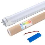 EMC Standard Emergency T8 LED Tube Light with 120CM, 18W, 12V DC, 24V DC