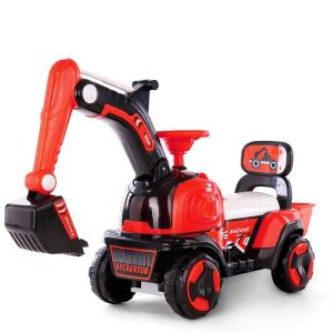 Wholesale The Latest Children's Excavator Ride On Car Lights and Music Included for Maximum Fun from china suppliers