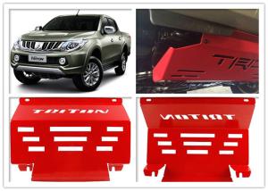 Wholesale Mitsubishi Triton 2015 2018 L200 Steel Skid Plate , Replacement Auto Parts from china suppliers