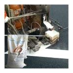 Fast-drying, strong stability white and yellow hot-melt marking paint powder