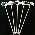 Drilled U Shaped Stainless Steel Stir Paddle Hj004 61 * 4cm Food Grade
