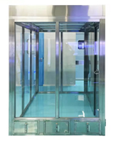 Modular Clean Room Booth Standard Dust Free FFU Soft Wall Clean Room Assembly