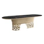 1800x900mm Contemporary Luxury Dining Table 0.76m High End Modern