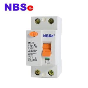 Wholesale BFL62 Series Double Pole Circuit Breaker , MCB RCD Circuit Breaker Lightweight from china suppliers