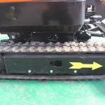 ISO9001 Mini Crawler Excavator Low Noise Mini Excavator 250mm Track Width