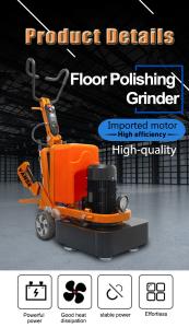 Wholesale 380V Epoxy Floor Polishing Concrete Grinding Machine With 50HZ / 60HZ 12 Discs from china suppliers