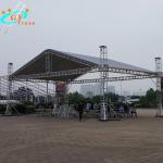 outdoor event indoor party show dj concert stage with roof truss system