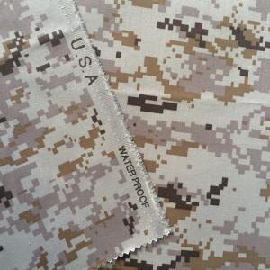 Wholesale 21s*21s Digital Waterproof Camouflage Fabric Workwear Material Twill 3/1 from china suppliers