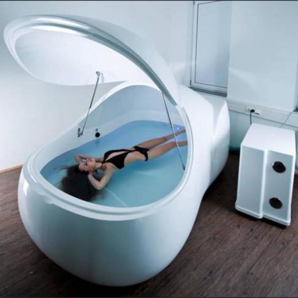 sensory deprivation tank in float tank therapy floatation tank salon equipment