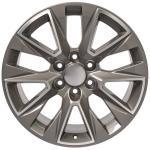 Silver LTZ OE Tahoe Chevrolet Replica Wheels 22 Inch Silverado Replica Wheels