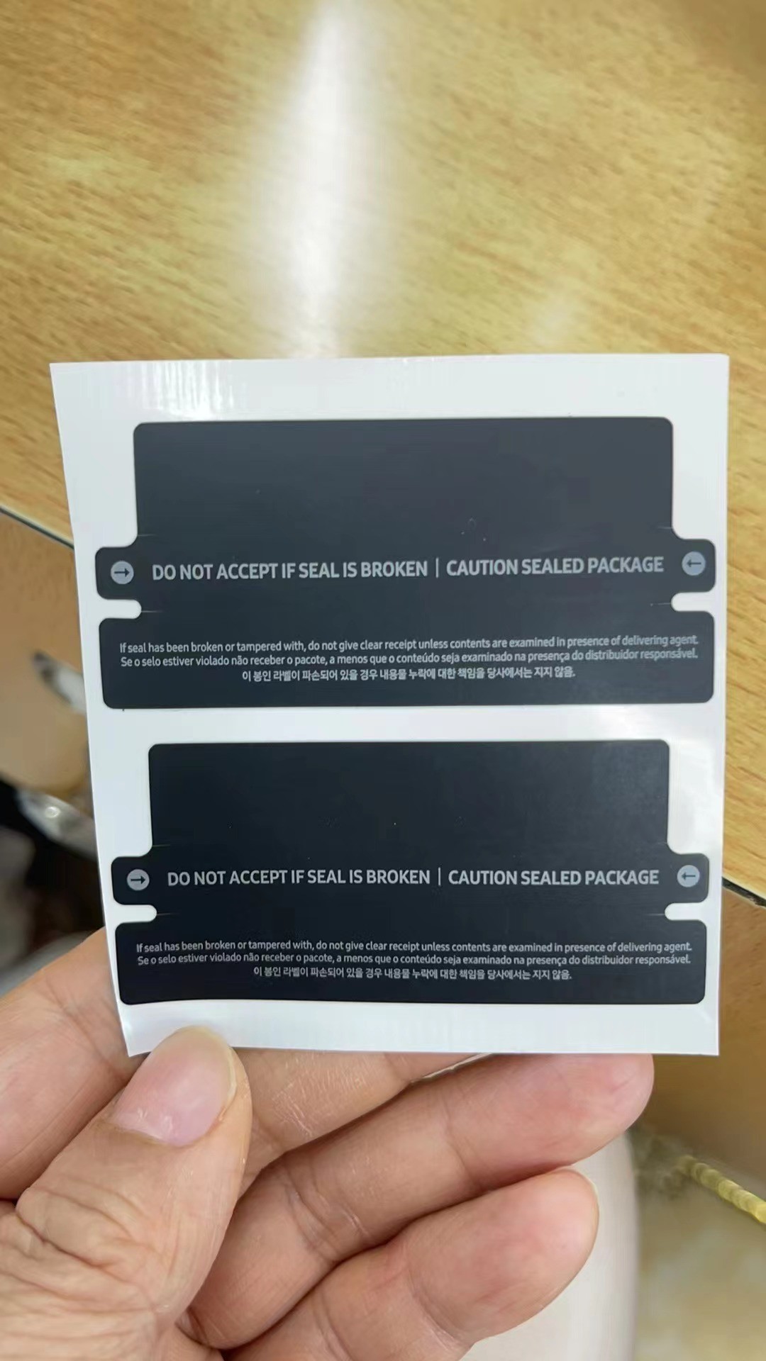 Security Sealing Seal Sticker For Samsung Galaxy S22 S22+ S22 Ultra S23 S23+ S23Ultra S24 S24+ S24Ultra Fold5 Flip5