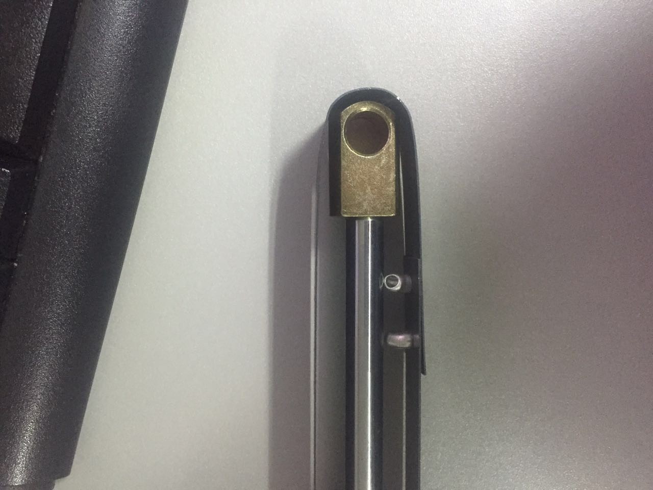 Double Stroke Gas Spring Around Thin Iron Sheet Compression Gas Strut For Bed