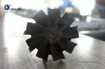 GT22 704136-0002 K418 Turbocharger Parts Turbine Shaft and Wheel ISUZU NPR