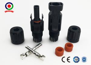 Wholesale IP67 Solar Panel Connectors DC 1000V 14AWG 12AWG 10AWG Wire Size Range from china suppliers