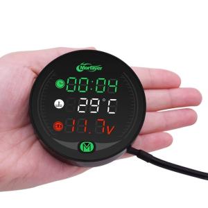 Wholesale 5 In 1 12v Led Panel Digital Voltmeter For Motorcycle from china suppliers