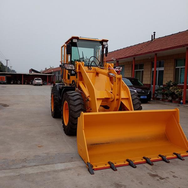 Diesel Engine 2.5 Ton Wheel Loader Equipment For Small Scale Agricultural