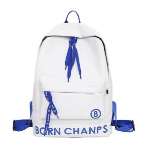 Wholesale Nylon cloth shoulder bag 2018 new tide Korean fashion letter backpack UL ZZANG original old style travel bag from china suppliers