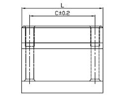 Linear bearings SMA...B - Shaft Supporting Housing SMA16