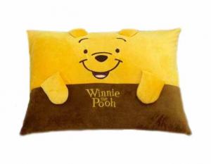 Wholesale Fashion Disney Cartoon Plush Winnie The Pooh Baby Pillow Yellow from china suppliers