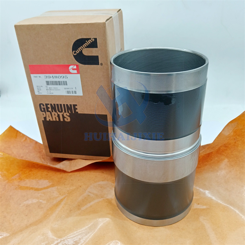 Excavator Spare Parts 394-8095 380-0328 Cylinder Liner 3948095 3800328 For Cummins 6CT ISC QSC8.3 8.9L Engine Parts