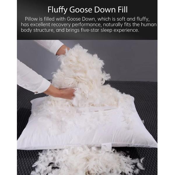 5 Star White Duck Down Hotel Quality Pillowcases Hotel Luxury Pillow Cases