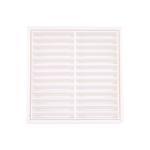 Mass 100mm 125mm 150mm 200mm HVAC Air Plastic Gravity Grill Manufactured by OEM