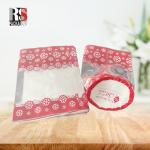 Cellophane Flat Bottom Bag Packaging Heat Seal Stand Up Pouches For Candy