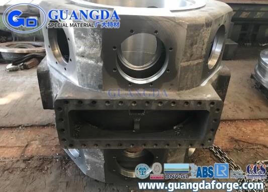 Spheroidal Graphite Cast Iron Large Iron Castings QT350-22AL QT400-18AL QT500-14