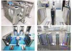 304 Stainless Steel ESD Turnstile Intelligent Pedestrian Path Control Barrier