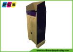 Cardboard Floor Display Stands , Paper Pallet Corrugated Pop Displays For Hair