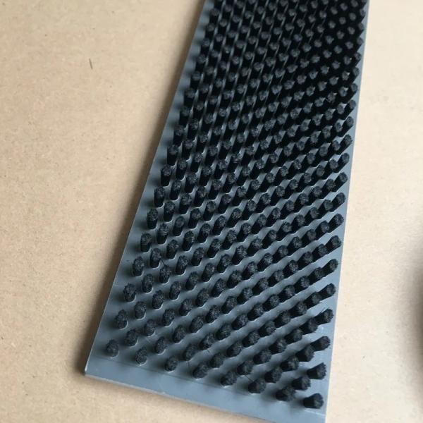 PVC Board Lath Strip Brushes Flat Nylon Plate Brush For CNC Machine