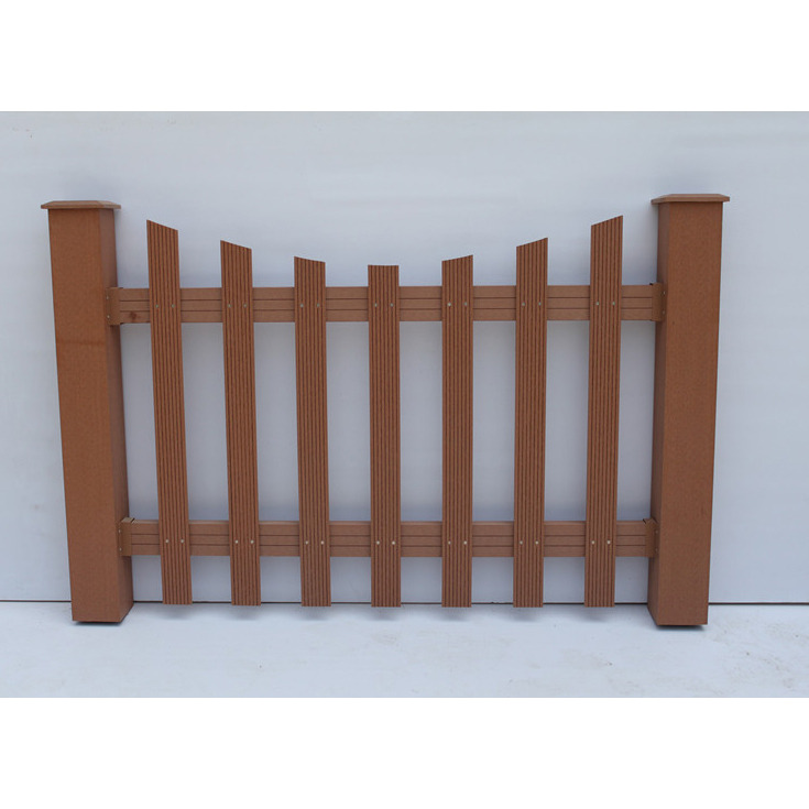 Professional WPC Composite Fencing - Outdoor Custom Design Color For Garden / Yard