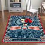 Unti-Slip Polyester Printed country map Area Rugs and Carpets40x60cm
