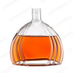 Whiskey XO Empty Liquor Spirit Bottle with 750ml 500ml Capacity and Glass Lid