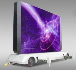 Wholesale Full Color Mobile LED Advertising Truck P8 With Aluminum Cabinet from china suppliers
