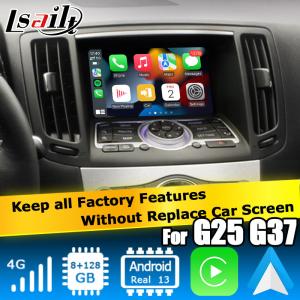 Wholesale Infiniti G series Skyline G37 G25 G35 Q40 V36 Android 13 video interface with carplay android auto from china suppliers
