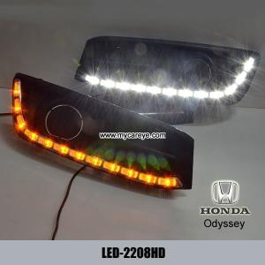 Wholesale HONDA Odyssey 2014-2017 DRL LED Daytime driving Lights turn signal indicators from china suppliers
