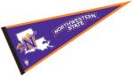 Swil 100 Felt Pennant Banner , Triangle Wool Sports Banners