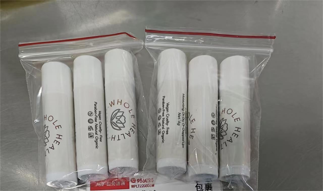Adult Organic Mint Lip Balm Moisture Rich SPF 15 Protects Lips Against UVA UVB Rays