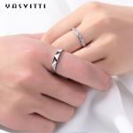 0.074oz 0.8ft 925 Sterling Silver Rings 5A Sterling Silver Engagement Ring