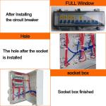 Combined Industrial Socket IP66 32A Weatherproof Distribution Box