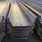 Z Type Metal Steel Sheet Pile Cold Formed Welding SY295
