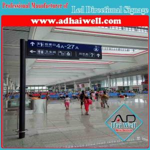 Wholesale Custom Free Standing Indoor Signage for Airport or Rail Station from china suppliers