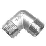 WZ SS 201 304 316 NPT/BSPT/BSPP 90 Degree Elbow Tube Fitting with Male/Female