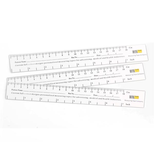 18cm 7 inch Paper Measuring Tape , Paper Wound Ruler For Pressure Sores Wound