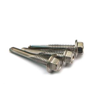 Wholesale 12 - 24 x 25 NSSC 550 Self Drilling Screws , Indented Hexagon Washer Metric Self Drilling Screws from china suppliers